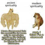 Traditionele versus moderne spirituele ontwikkeling